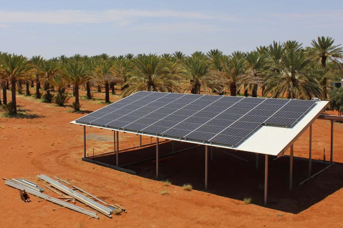 Solar powered bore replaces diesel